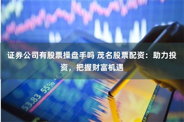 证券公司有股票操盘手吗 茂名股票配资:助力投资,把握财富机遇